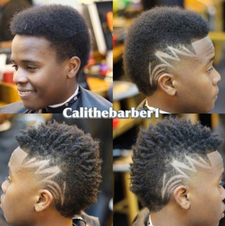 Twist haircut for black boys